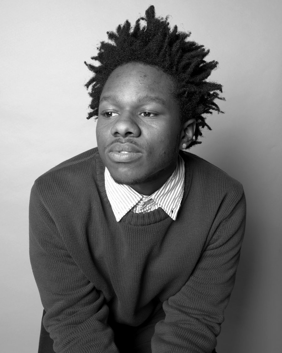 Elijah Rayford, principal of NOIVATNOM — black and white portrait